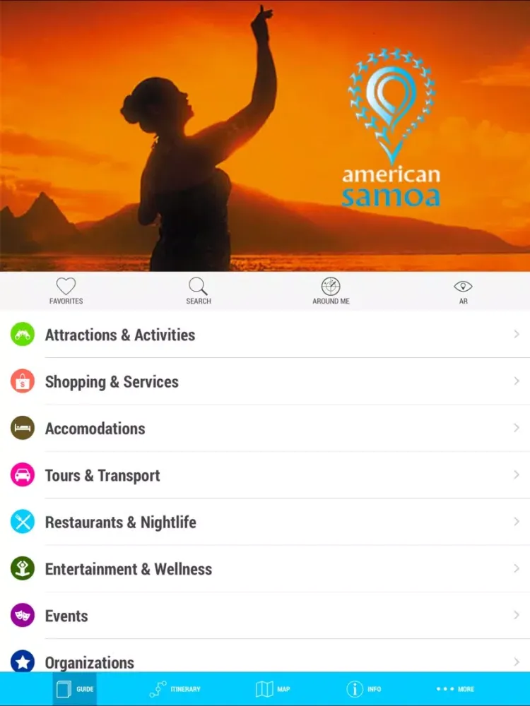 Скриншоты American Samoa Smart Guide iPad 