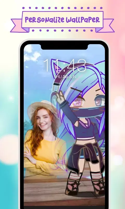 Gacha GL Cute Wallpaper Sticke Screenshots