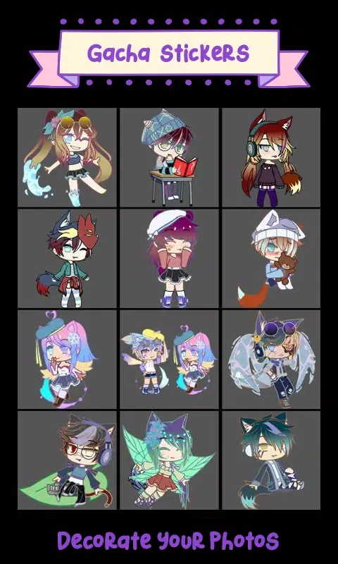 Gacha GL Cute Wallpaper Sticke Screenshots