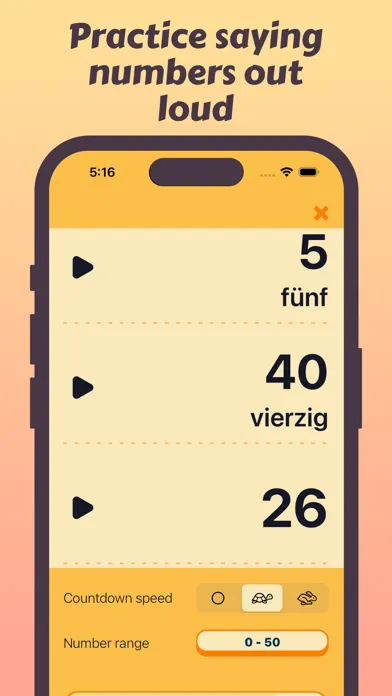 Tangkapan layar Learn German Numbers