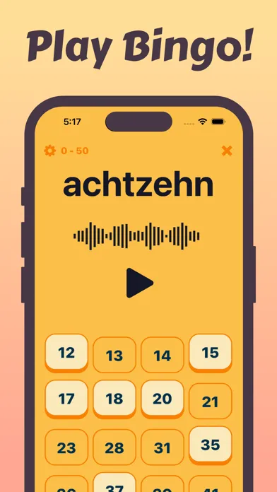 Tangkapan layar Learn German Numbers