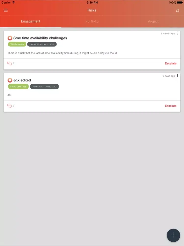 EdgeConnect iPad 应用截图