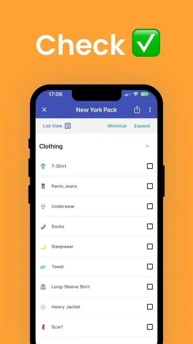 Pack Plus - Packing Friend應用截圖
