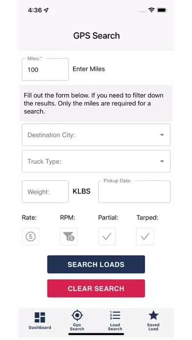 Tangkapan layar US Truck Load