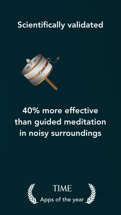 Tangkapan skrin Pause: daily mindfulness