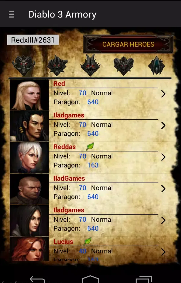Armory for Diablo3 Screenshots