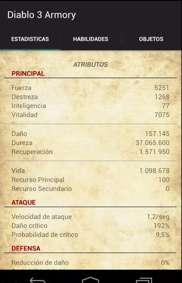 Armory for Diablo3 Screenshots