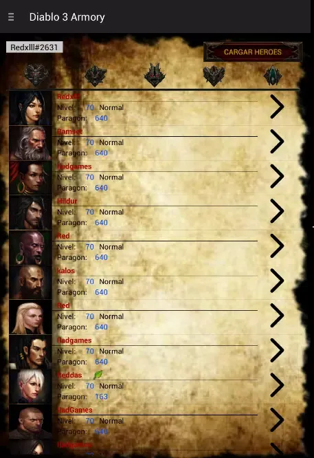 Armory for Diablo3 Screenshots