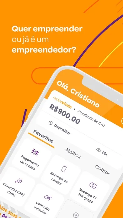 Capturas de pantalla de Rede Celcoin Pagamentos online