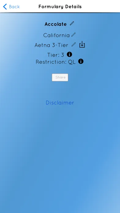 Captures d'écran de Formulary Medical