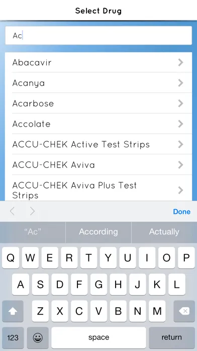 Captures d'écran de Formulary Medical