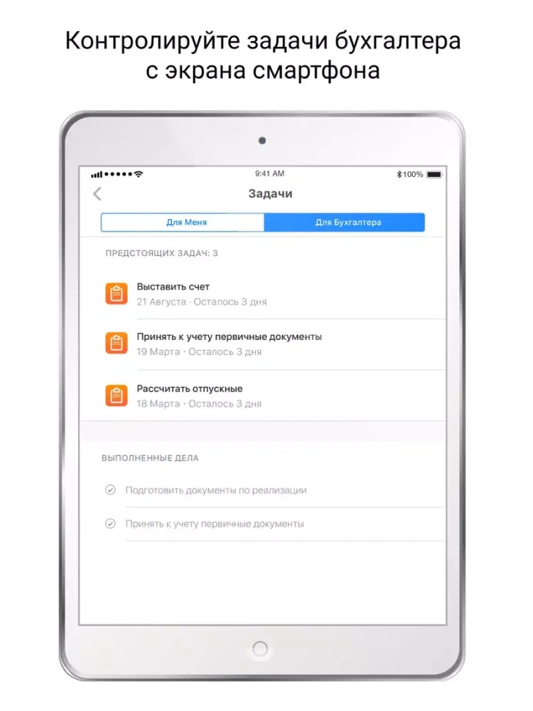 Главбух Ассистент iPad 應用截圖