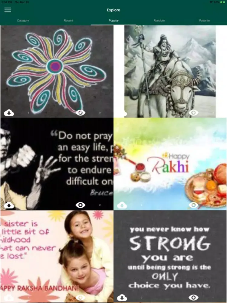 Screenshot di All Wishes Images Greetings iPad 