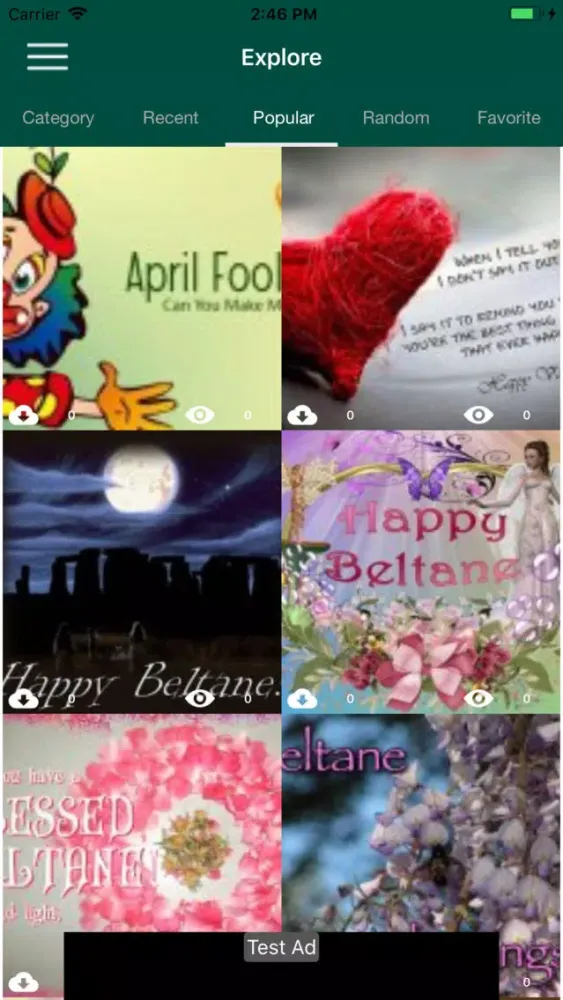 Screenshot di All Wishes Images Greetings