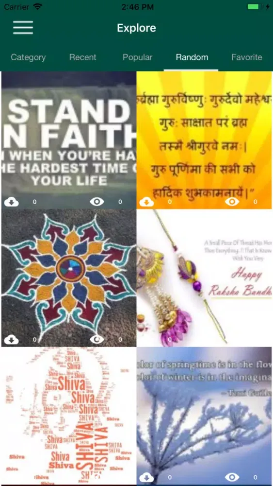 Screenshot di All Wishes Images Greetings