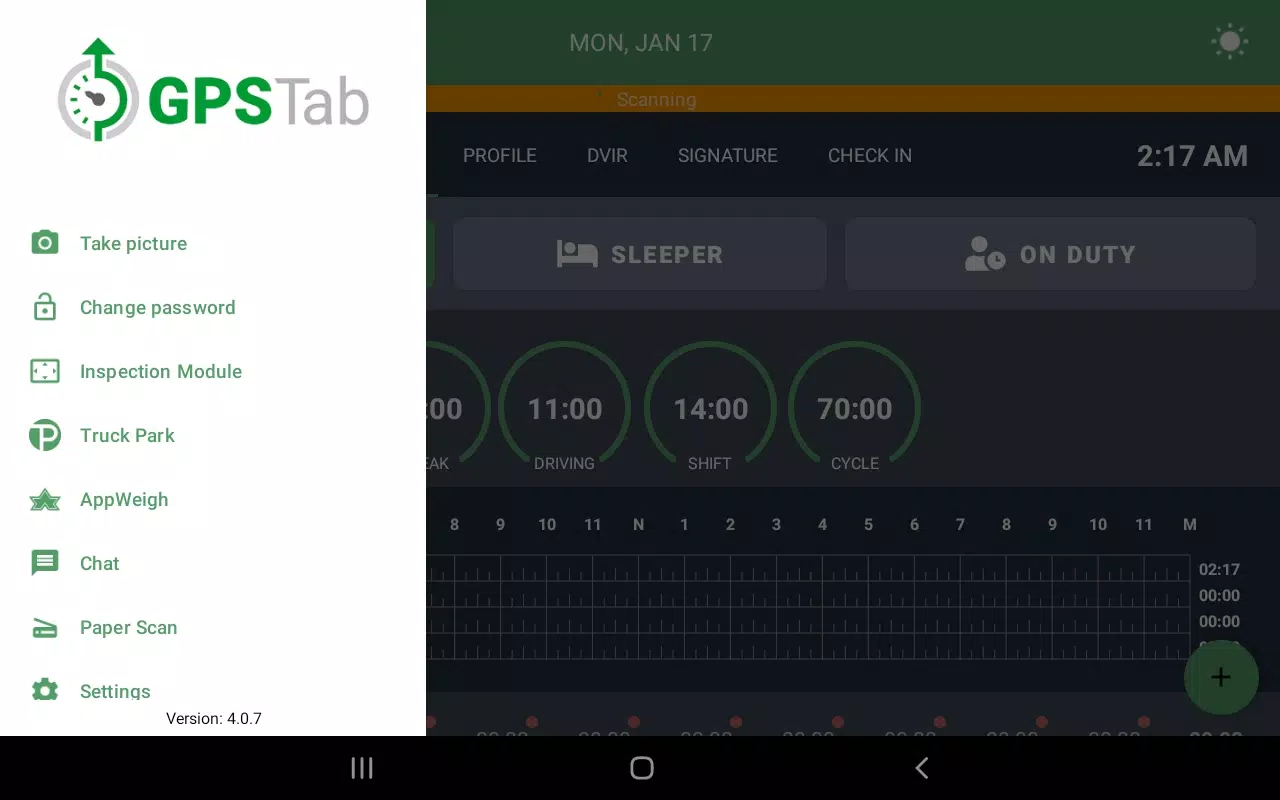 GPSTab ELDscreenshot dell'app3