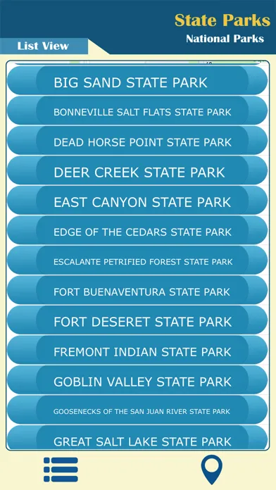 Captures d'écran de Utah - State & National Parks