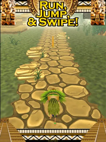 Aztec Temple 3D Infinite Runner Game Of Endless Fun And Adventure Games FREE iPad  سکرین شاٹس