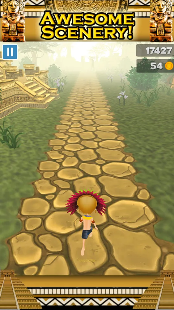 Aztec Temple 3D Infinite Runner Game Of Endless Fun And Adventure Games FREE سکرین شاٹس