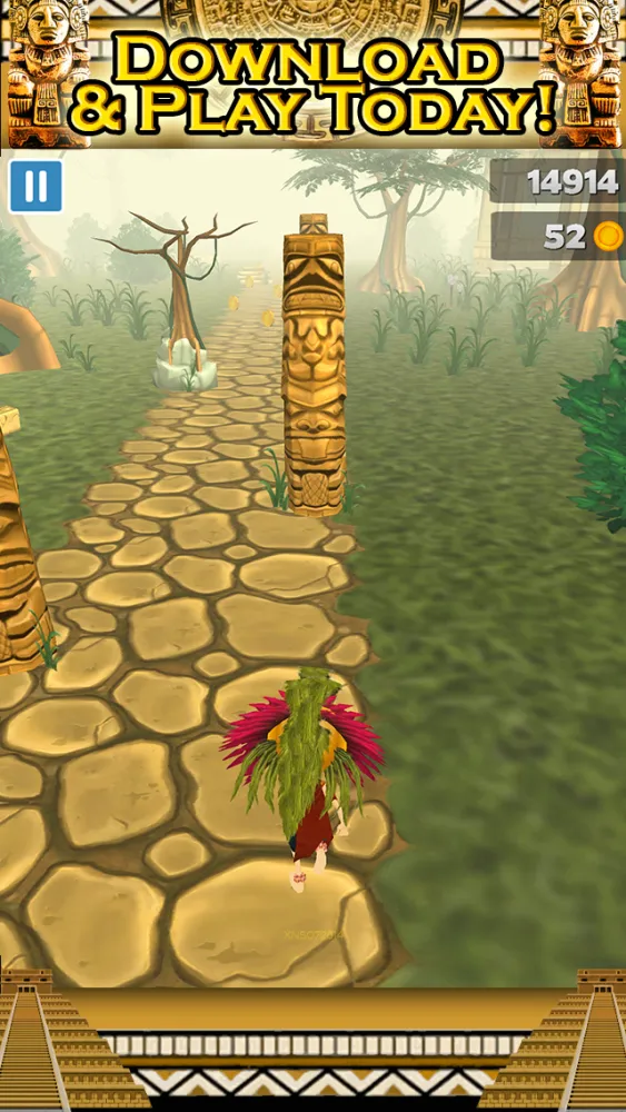 Aztec Temple 3D Infinite Runner Game Of Endless Fun And Adventure Games FREE سکرین شاٹس