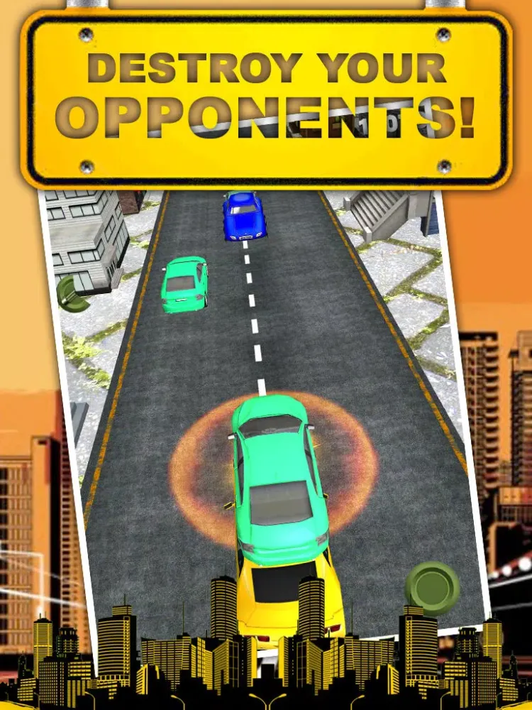 صور A 3D Downtown City Racing Game FREE iPad 