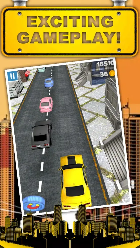 صور A 3D Downtown City Racing Game FREE