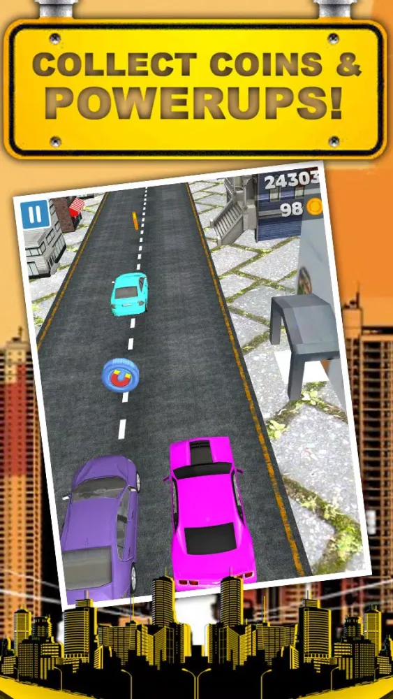 صور A 3D Downtown City Racing Game FREE