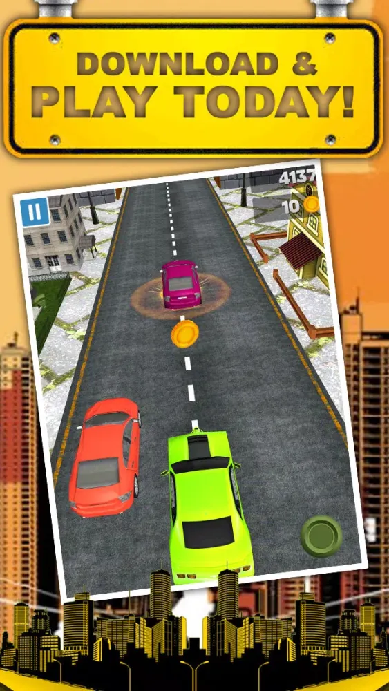 صور A 3D Downtown City Racing Game FREE