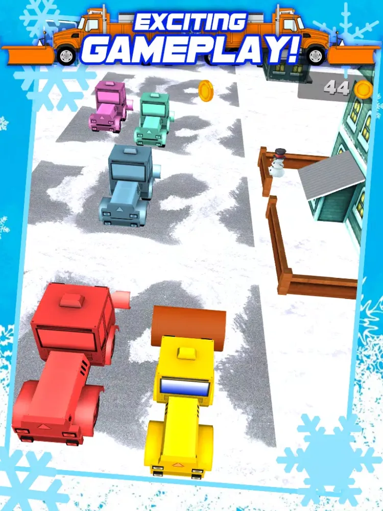 3D Snowplow City Racing and Driving Game with Speed Simulation by Best Games FREE iPad 应用截图