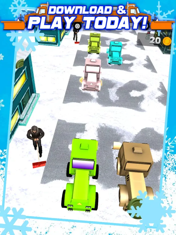 3D Snowplow City Racing and Driving Game with Speed Simulation by Best Games FREE iPad 应用截图
