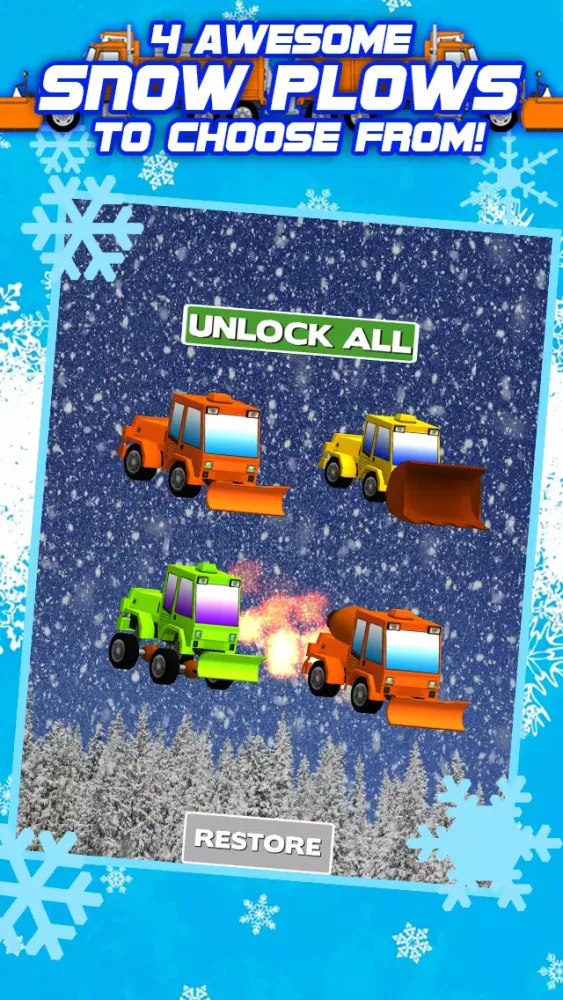3D Snowplow City Racing and Driving Game with Speed Simulation by Best Games FREE应用截图