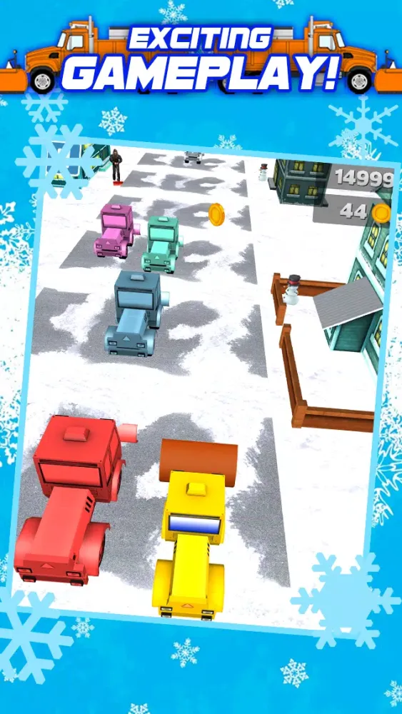 3D Snowplow City Racing and Driving Game with Speed Simulation by Best Games FREE应用截图