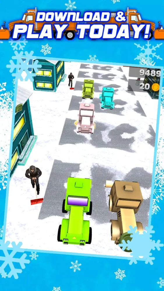 3D Snowplow City Racing and Driving Game with Speed Simulation by Best Games FREE应用截图