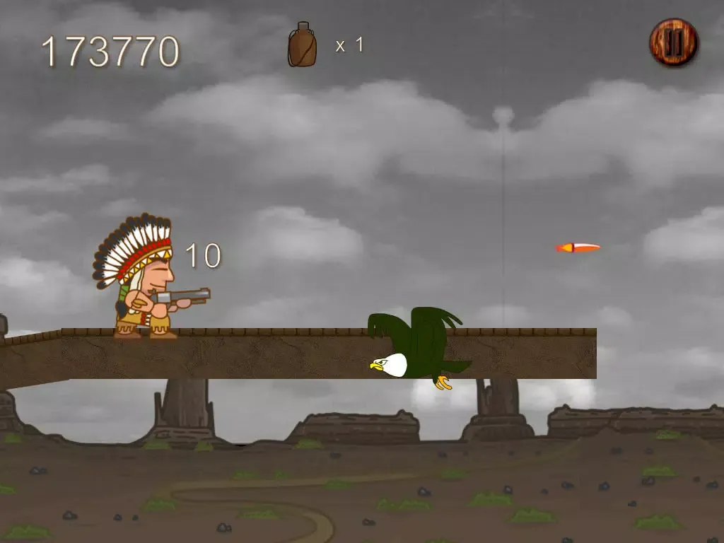 American Indian Tribe Jumper - Brave Eagle Shooter & Running Battle Free iPad  スクリーンショット