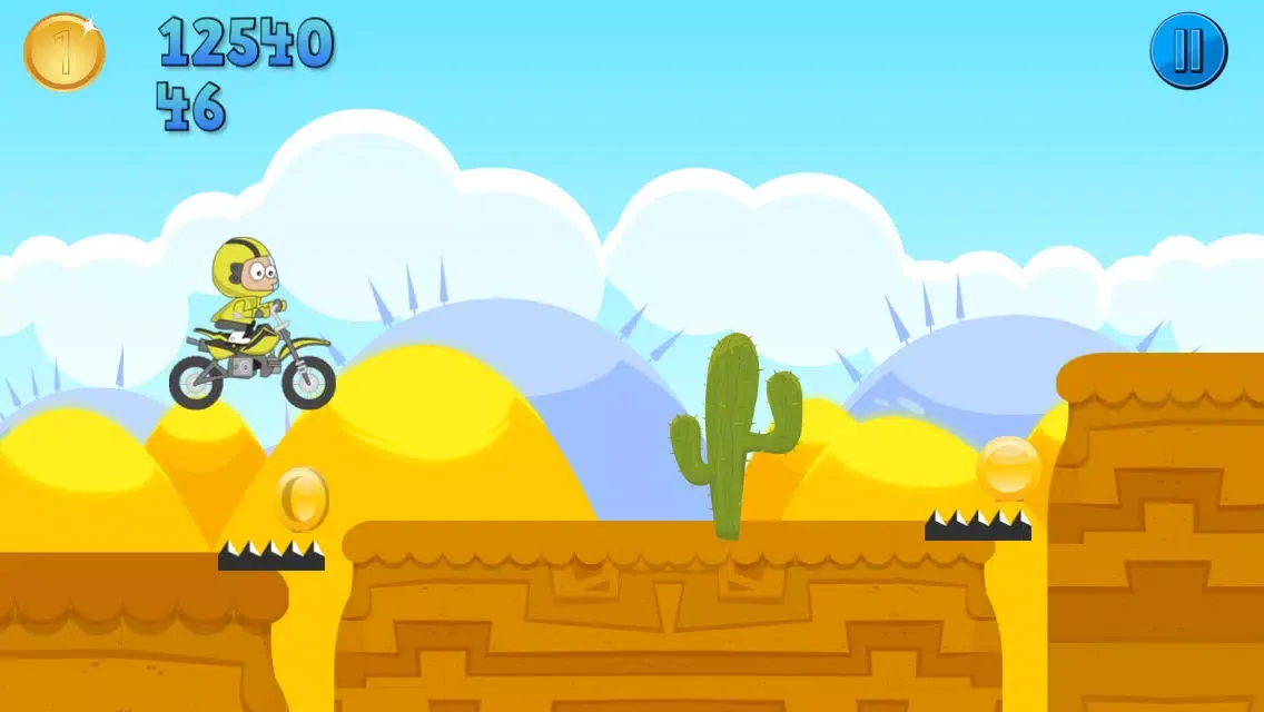 ภาพหน้าจอของ Dunes Warrior Rush - The Game of Racer Heros Lite HD