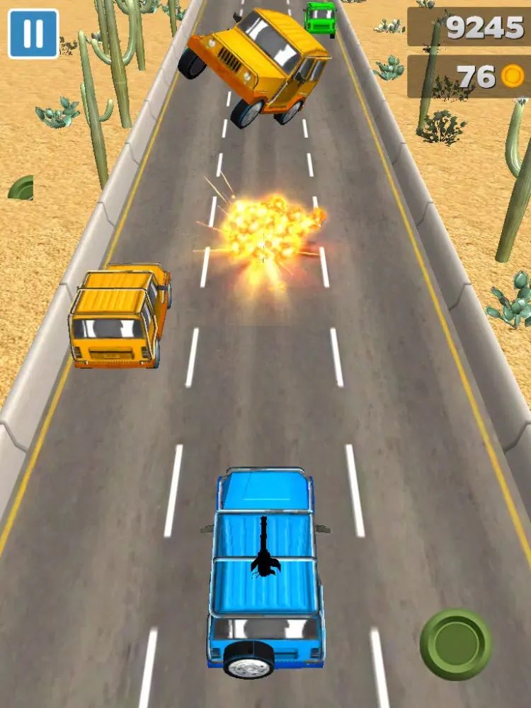 تصاویر 3D Jeep Racing Frenzy Game iPad 