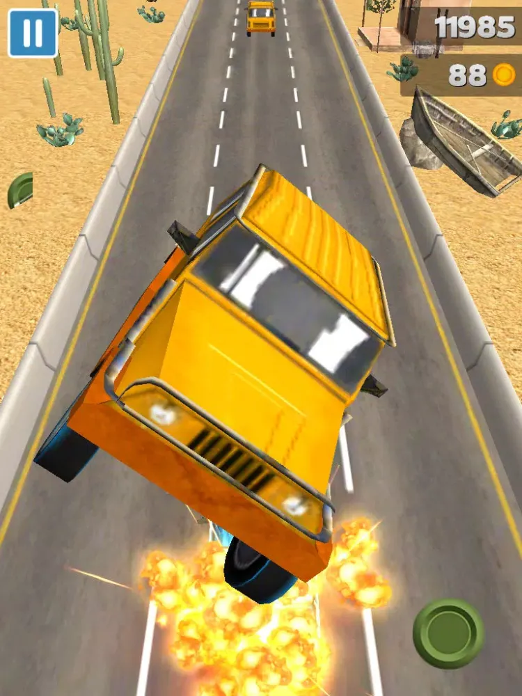 تصاویر 3D Jeep Racing Frenzy Game iPad 