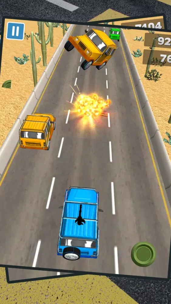تصاویر 3D Jeep Racing Frenzy Game