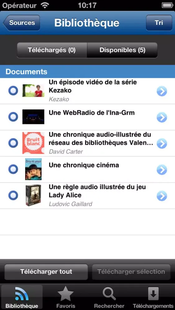 Capturas de pantalla de WebMedia Reader