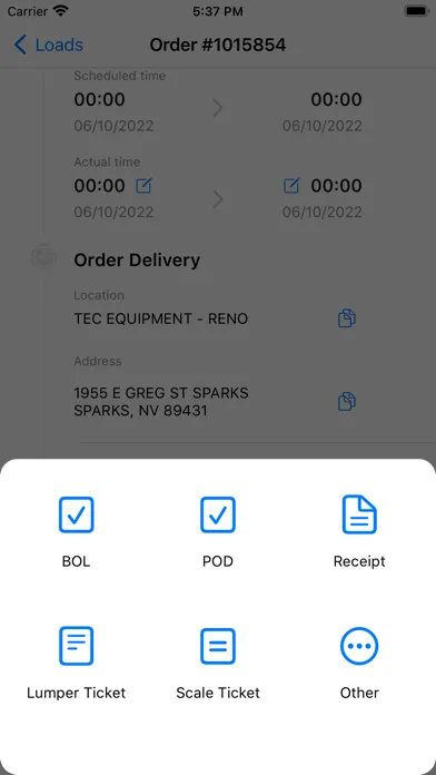 Capturas de pantalla de UNIQ Driver