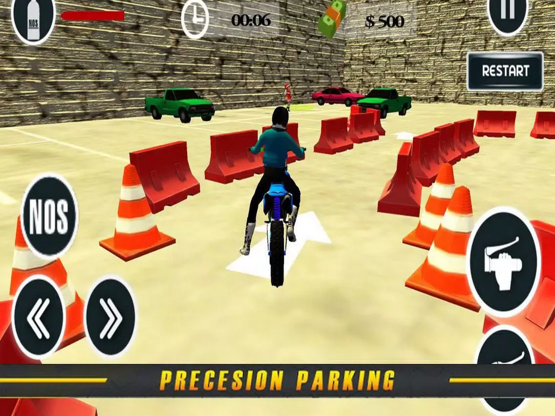 Heavy Bike Parking: Real Moto iPad  Screenshots