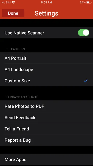Screenshot di PDF Maker - Scanner & Convert