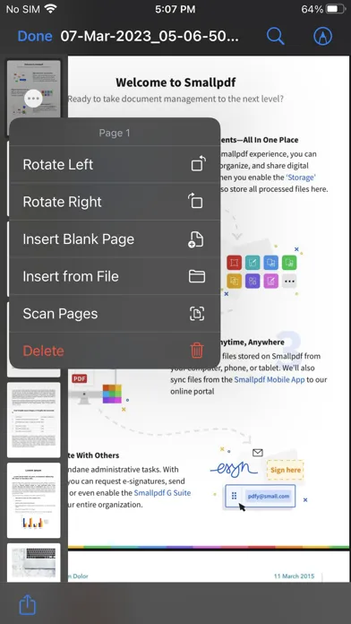 Screenshot di PDF Maker - Scanner & Convert