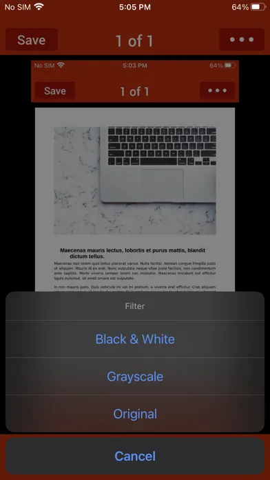 Screenshot di PDF Maker - Scanner & Convert