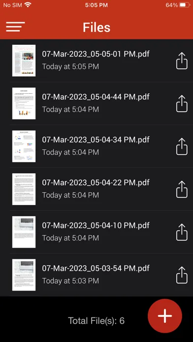 Screenshot di PDF Maker - Scanner & Convert