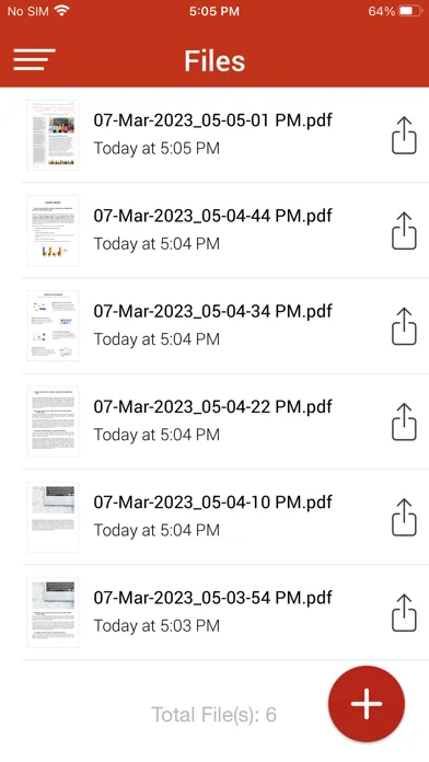 Screenshot di PDF Maker - Scanner & Convert