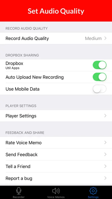 Скриншоты Voice Recorder & Audio Memos