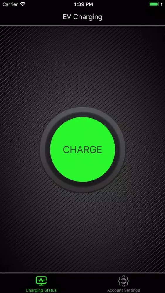 Ảnh chụp màn hình của EV Charger
