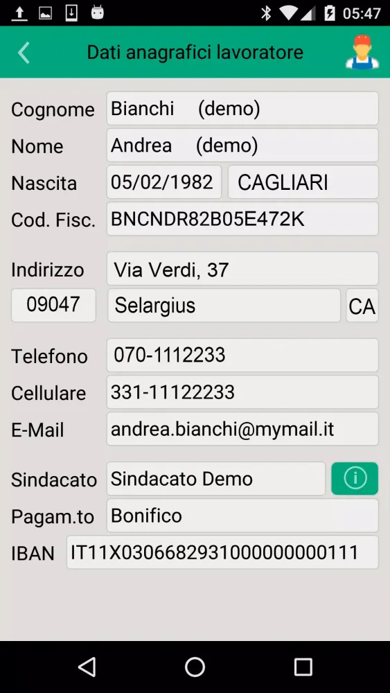 Cassa Edile Cagliari سکرین شاٹس