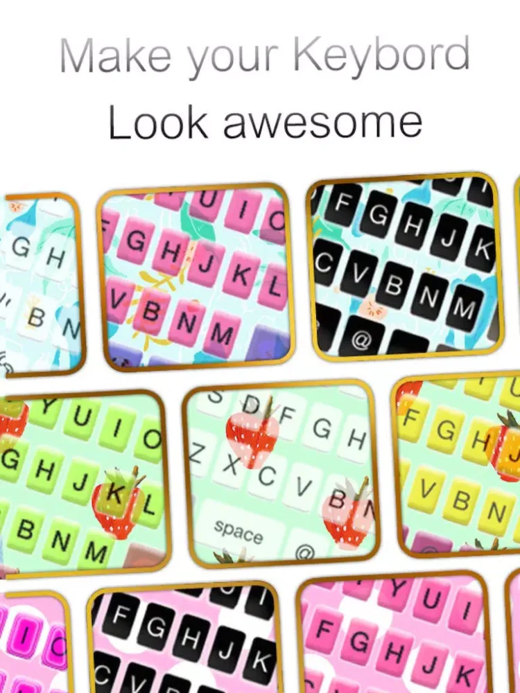 Custom Keyboard Rainbow : Cute Color & Wallpaper Keyboard Designs Themes Style Photo Skins iPad 應用截圖